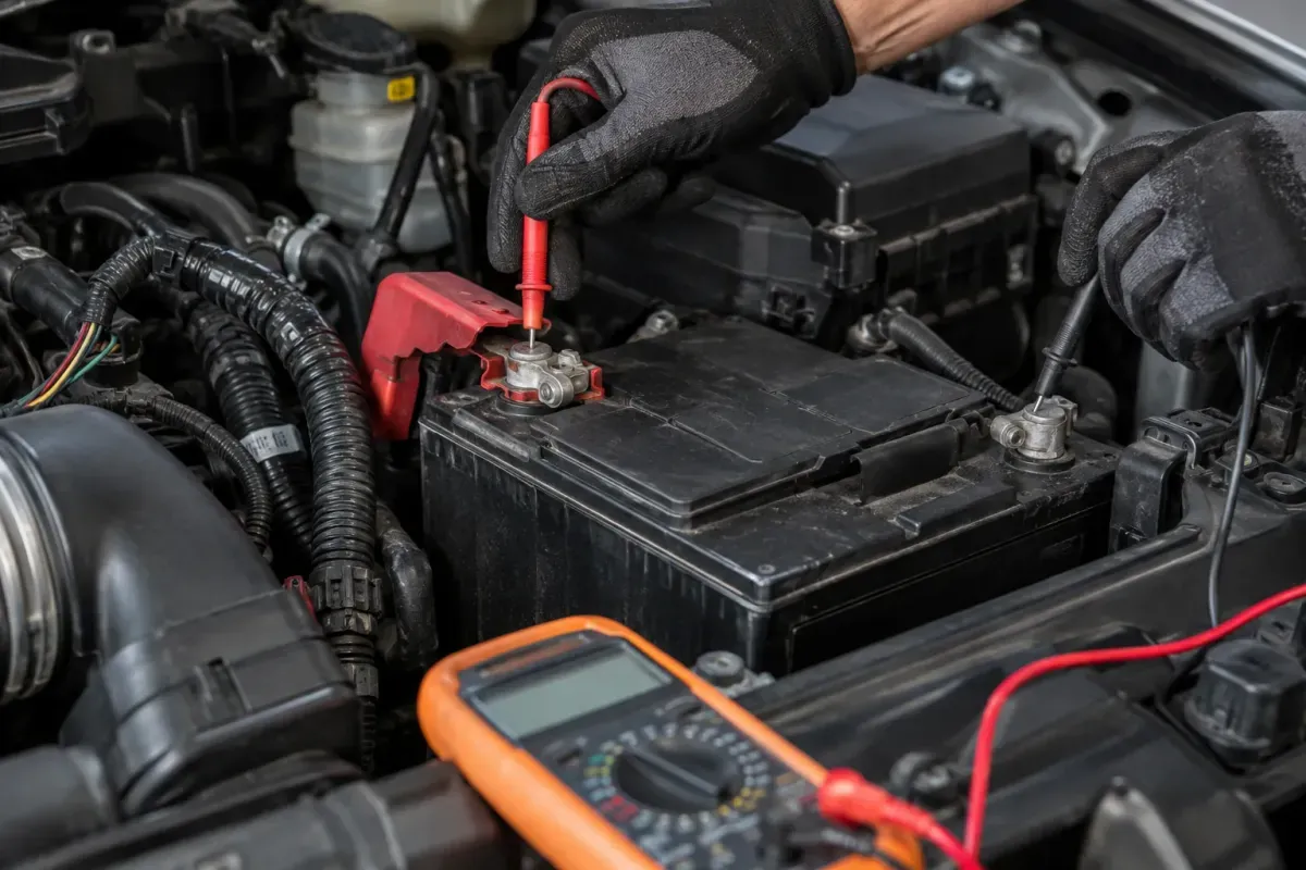 Electrical Wiring Repair & Battery Replacement at Thompson Lane Auto, Nashville, TN